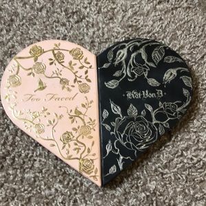 Too faced and Kat von D palette